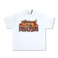 White Mexican Mom Urban Heavy Tee - NancyCooperArtShop