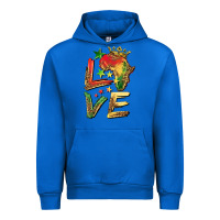 Cobalt juneteenth love Urban Hoodie - BarkalooDesign