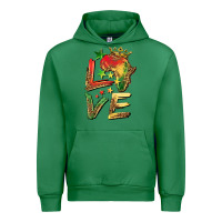 Emerald juneteenth love Urban Hoodie - BarkalooDesign