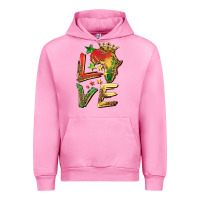 Fuchsia Pink juneteenth love Urban Hoodie - BarkalooDesign