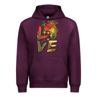 Mauve Wine juneteenth love Urban Hoodie - BarkalooDesign