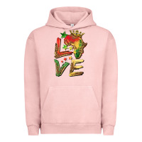 Pigment Salmon juneteenth love Urban Hoodie - BarkalooDesign