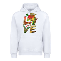White juneteenth love Urban Hoodie - BarkalooDesign