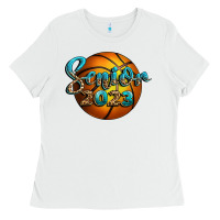 White basketball senior 2023 Ladies Tee - BundleAndBundleShop