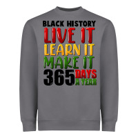 Storm black history live it Heavyweight Sweatshirt - FaDigitalArtStudio