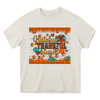 Cream grateful thankful blessed Heavy Core Tee - JahusDesignShop