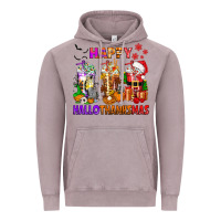 Vintage Zinc happy hallothanksmas coffee cups Vintage Hoodie - texasbilliewilder