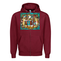 Burgundy blessed nurse tumbler Zipper Hoodie - BundleAndBundleShop
