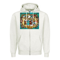Oatmeal Heather blessed nurse tumbler Zipper Hoodie - BundleAndBundleShop