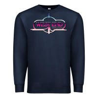 Navy west end records Premium Sweatshirt - tuanDangUi