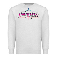 Oatmeal Heather west end records Premium Sweatshirt - tuanDangUi