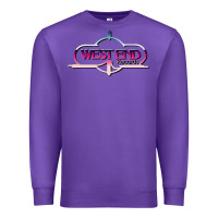 Purple west end records Premium Sweatshirt - tuanDangUi