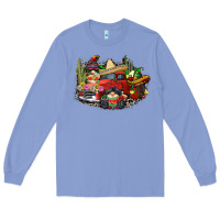 Colony Blue cinco de mayo truck Long Sleeve Tee - CowGirlArtShop