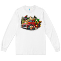 White cinco de mayo truck Long Sleeve Tee - CowGirlArtShop