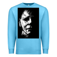 Ocean Blue michael, myers, halloween Premium Sweatshirt - tuanDangUi
