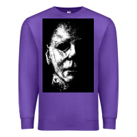 Purple michael, myers, halloween Premium Sweatshirt - tuanDangUi