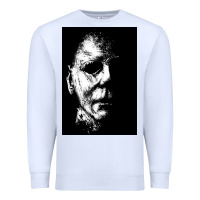 White michael, myers, halloween Premium Sweatshirt - tuanDangUi