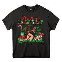 Asphalt have a holly dolly christmas Heavy Core Tee - MaliasSmallBusiness