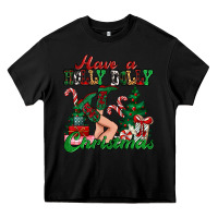 Black have a holly dolly christmas Heavy Core Tee - MaliasSmallBusiness