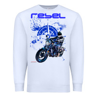 White cmx 1100 rebel custom Premium Sweatshirt - tuanDangUi