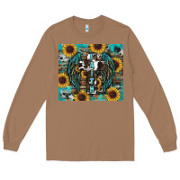 Toasted Coconut western faith sunflower's Long Sleeve Tee - RanaPortraitStore
