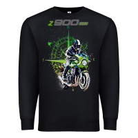 Black kawa cafe racer z 9 rs 900 Premium Sweatshirt - tuanDangUi