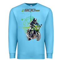 Ocean Blue kawa cafe racer z 9 rs 900 Premium Sweatshirt - tuanDangUi