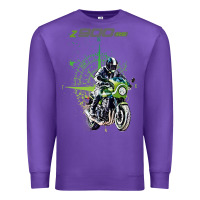 Purple kawa cafe racer z 9 rs 900 Premium Sweatshirt - tuanDangUi