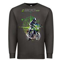 Smoke kawa cafe racer z 9 rs 900 Premium Sweatshirt - tuanDangUi