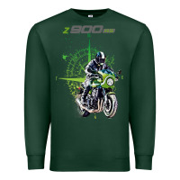 Sports Green kawa cafe racer z 9 rs 900 Premium Sweatshirt - tuanDangUi
