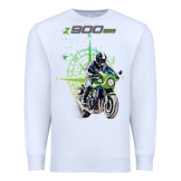 White kawa cafe racer z 9 rs 900 Premium Sweatshirt - tuanDangUi
