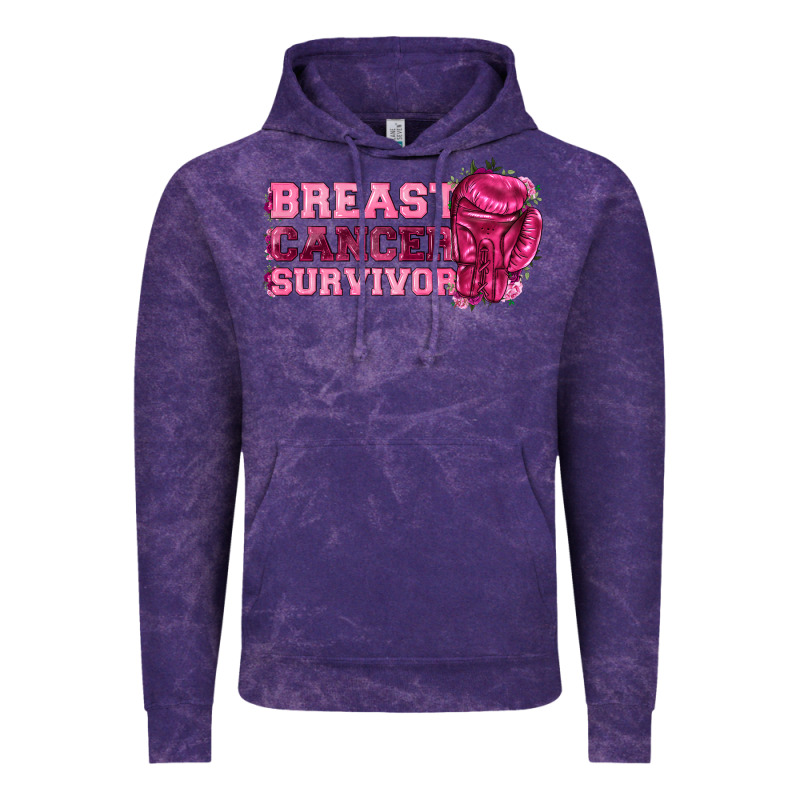 Breast Cancer Survivor Vintage Hoodie by texasbilliewilder | Teevron