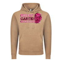 Vintage Coffee Breast Cancer Survivor Vintage Hoodie - texasbilliewilder