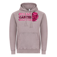 Vintage Zinc Breast Cancer Survivor Vintage Hoodie - texasbilliewilder