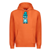 Carrot winter gnome with snowflake Premium Hoodie - BundleAndBundleShop