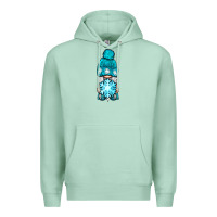 Seafoam winter gnome with snowflake Premium Hoodie - BundleAndBundleShop