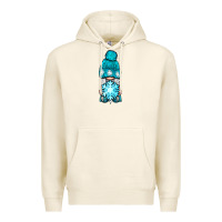Tofu winter gnome with snowflake Premium Hoodie - BundleAndBundleShop