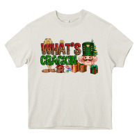What's Crackin Christmas Heavy Core Tee | Teevron
