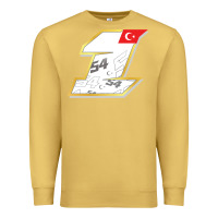 Antique Gold toprak razgatlioglu race number 1 2022 white Premium Sweatshirt - tuanDangUi