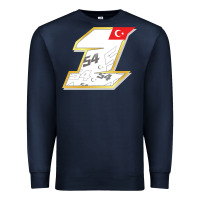 Navy toprak razgatlioglu race number 1 2022 white Premium Sweatshirt - tuanDangUi