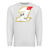 Oatmeal Heather toprak razgatlioglu race number 1 2022 white Premium Sweatshirt - tuanDangUi