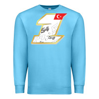 Ocean Blue toprak razgatlioglu race number 1 2022 white Premium Sweatshirt - tuanDangUi