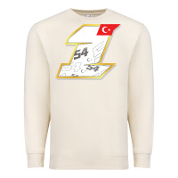 Sandshell toprak razgatlioglu race number 1 2022 white Premium Sweatshirt - tuanDangUi