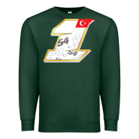 Sports Green toprak razgatlioglu race number 1 2022 white Premium Sweatshirt - tuanDangUi