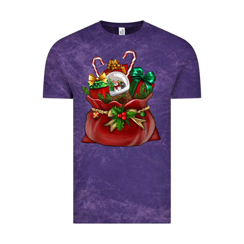 Chrismas Santa Claus Bag Vintage Tee by NancyCooperArtShop | Teevron