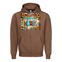 Chestnut Registered Nurse Tumbler Zipper Hoodie - BundleAndBundleShop