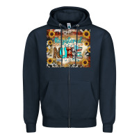 Navy Registered Nurse Tumbler Zipper Hoodie - BundleAndBundleShop