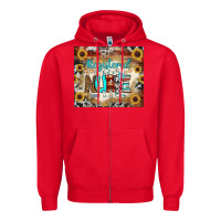Red Registered Nurse Tumbler Zipper Hoodie - BundleAndBundleShop