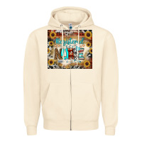 Sandshell Registered Nurse Tumbler Zipper Hoodie - BundleAndBundleShop