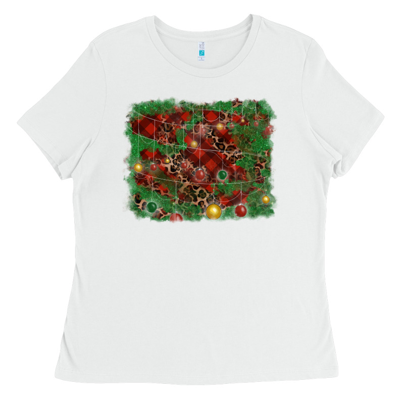 Christmas Background Ladies Tee by RanaPortraitStore | Teevron